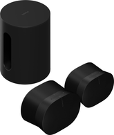 Sonos Sub Mini met 2x Era 300 Ultieme set Zwart - Bundel